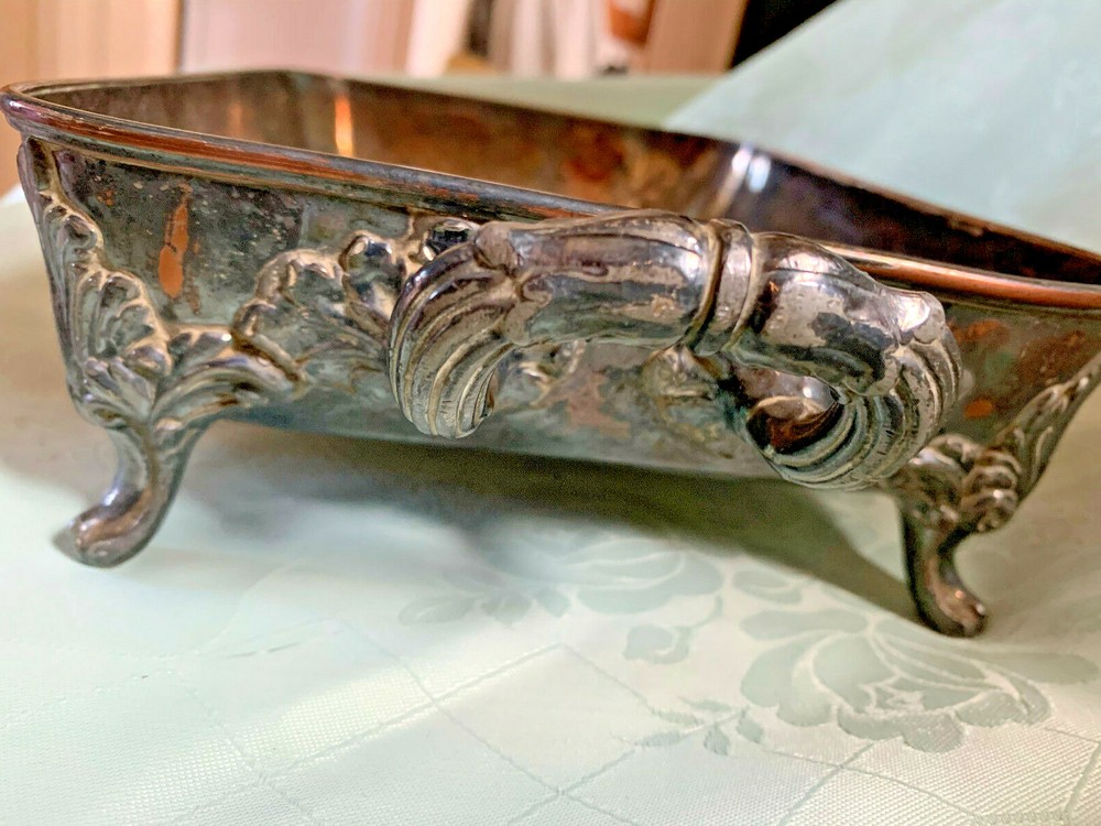 Old Sheffield Plate Vegetable Serving Dish c1840 Walker, Knowles & Co