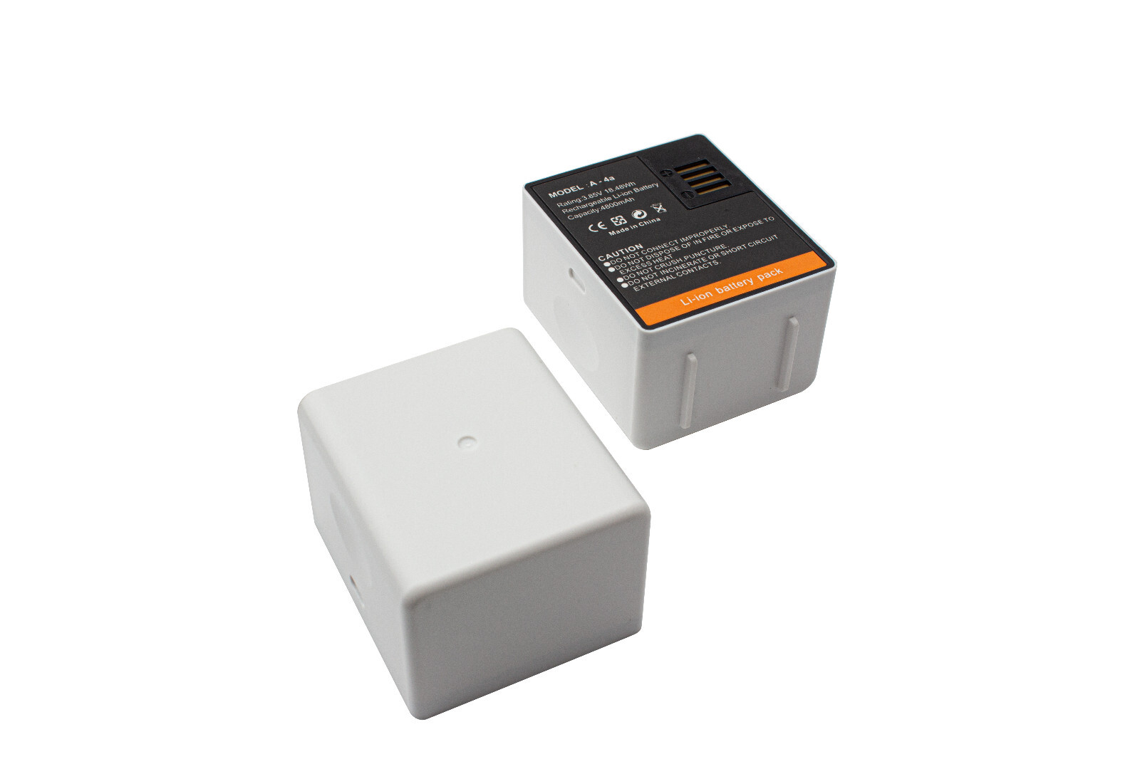 2-pack Batteries + Dual Battery Charger for Arlo Ultra, Pro 3/4 Security Camera