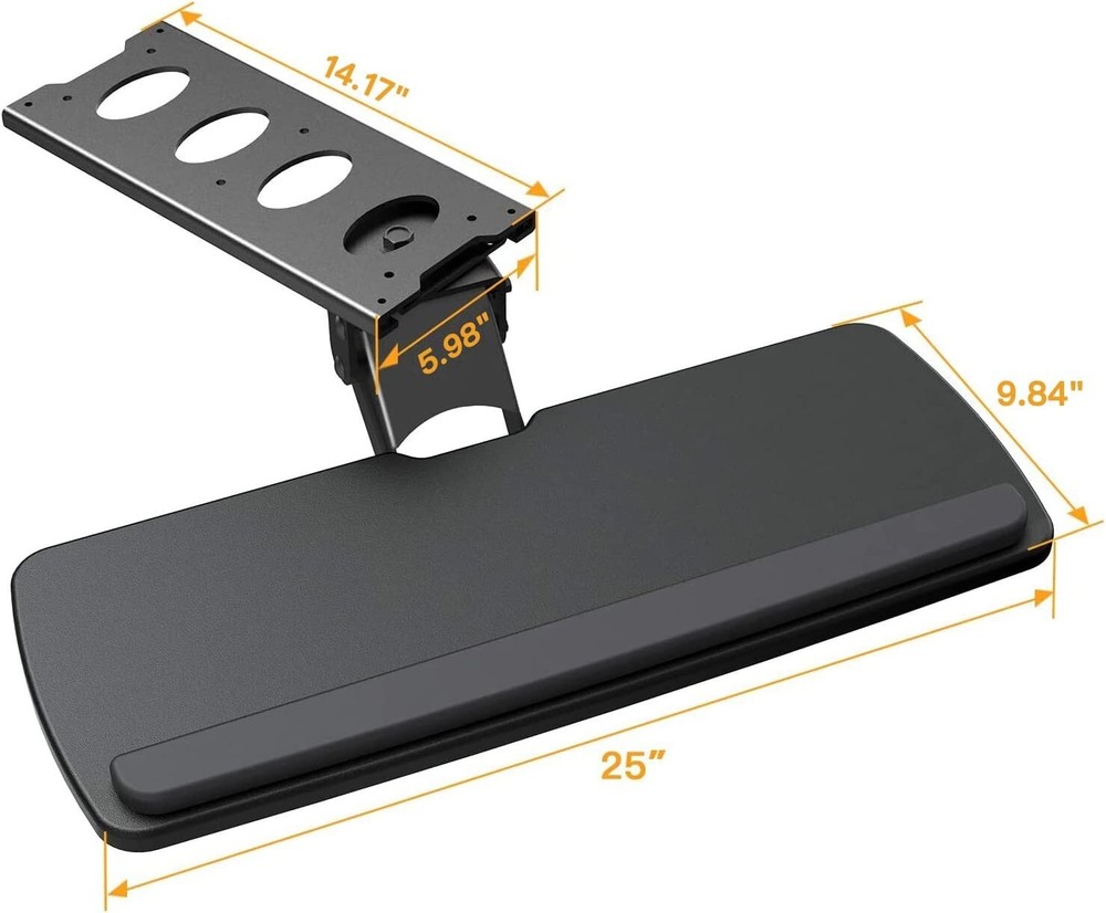 HUANUO Keyboard Tray Under Desk, 360