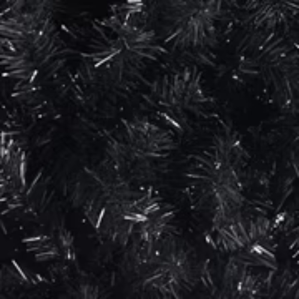 Black Hinged Spruce Artificial Holiday Decorative Christmas Tree