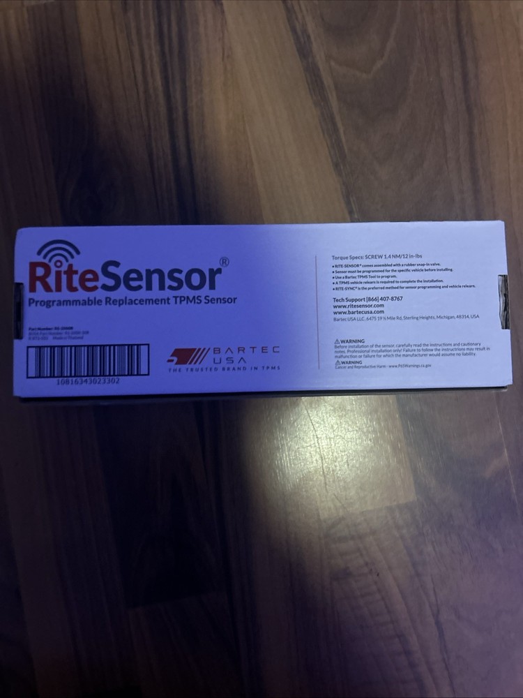 Rite-Sensor Sleeve Pack - 10 SENSORS Boxed W/RUBBE