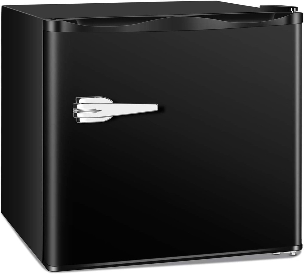 1.2 Cu.Ft Mini Freezer, Small Upright Freezer with Removable Shelf & 7 Adjustabl