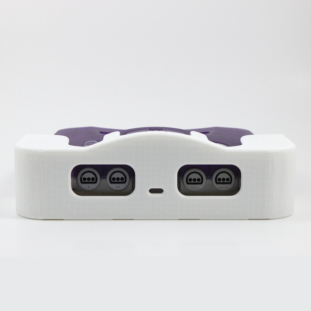 Nintendo 64 Console Wall Mount Holder Downward Facing Controller Port Access N64