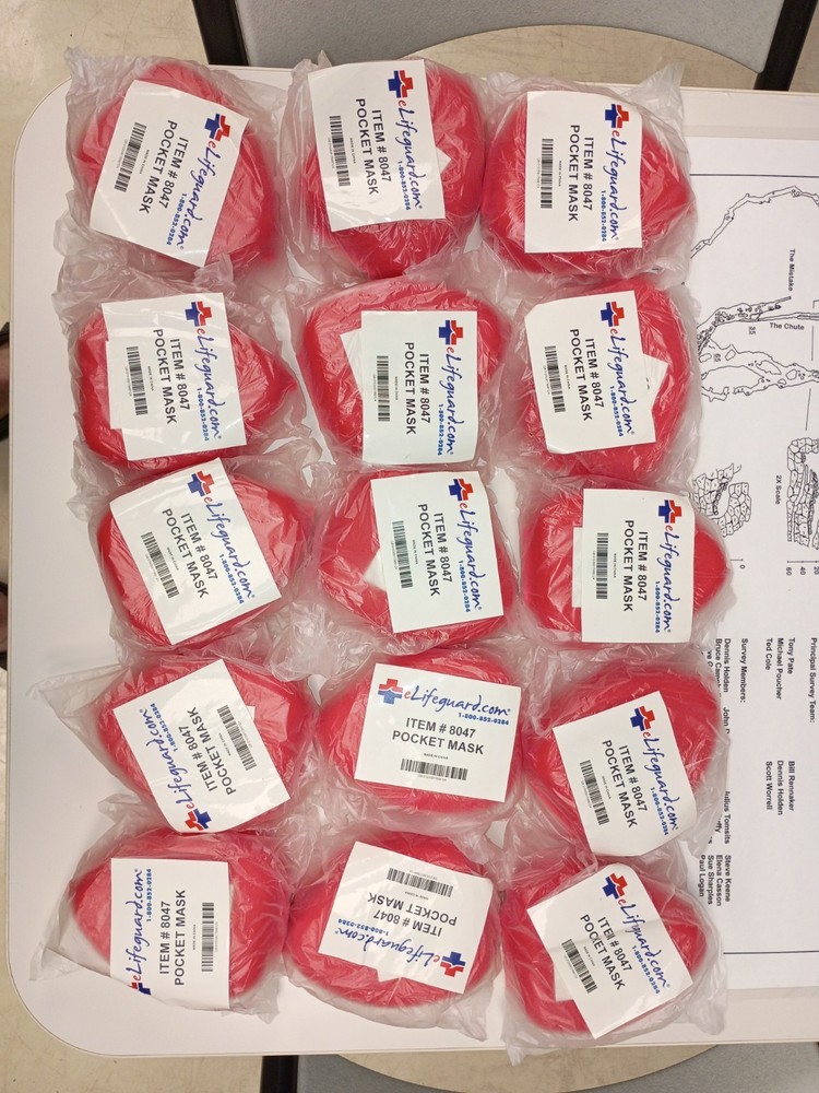15 CPR Pocket Masks