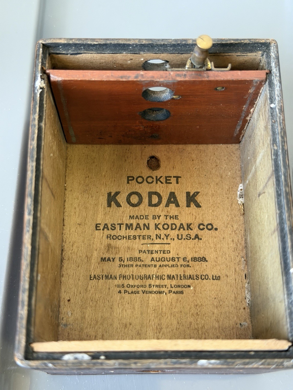Scarce Eastman Kodak Pocket Kodak 1895 & Kodak No.00 Cartridge Premo 1916 (Work)