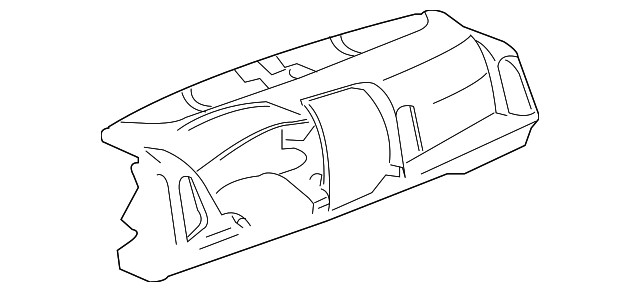 Genuine GM Upper Cover 25746872