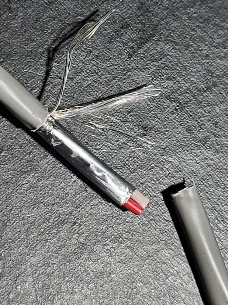 Belden Wire 5201FE 16/3C Shielded Audio/Security/Alarm Cable Riser Gray /50ft