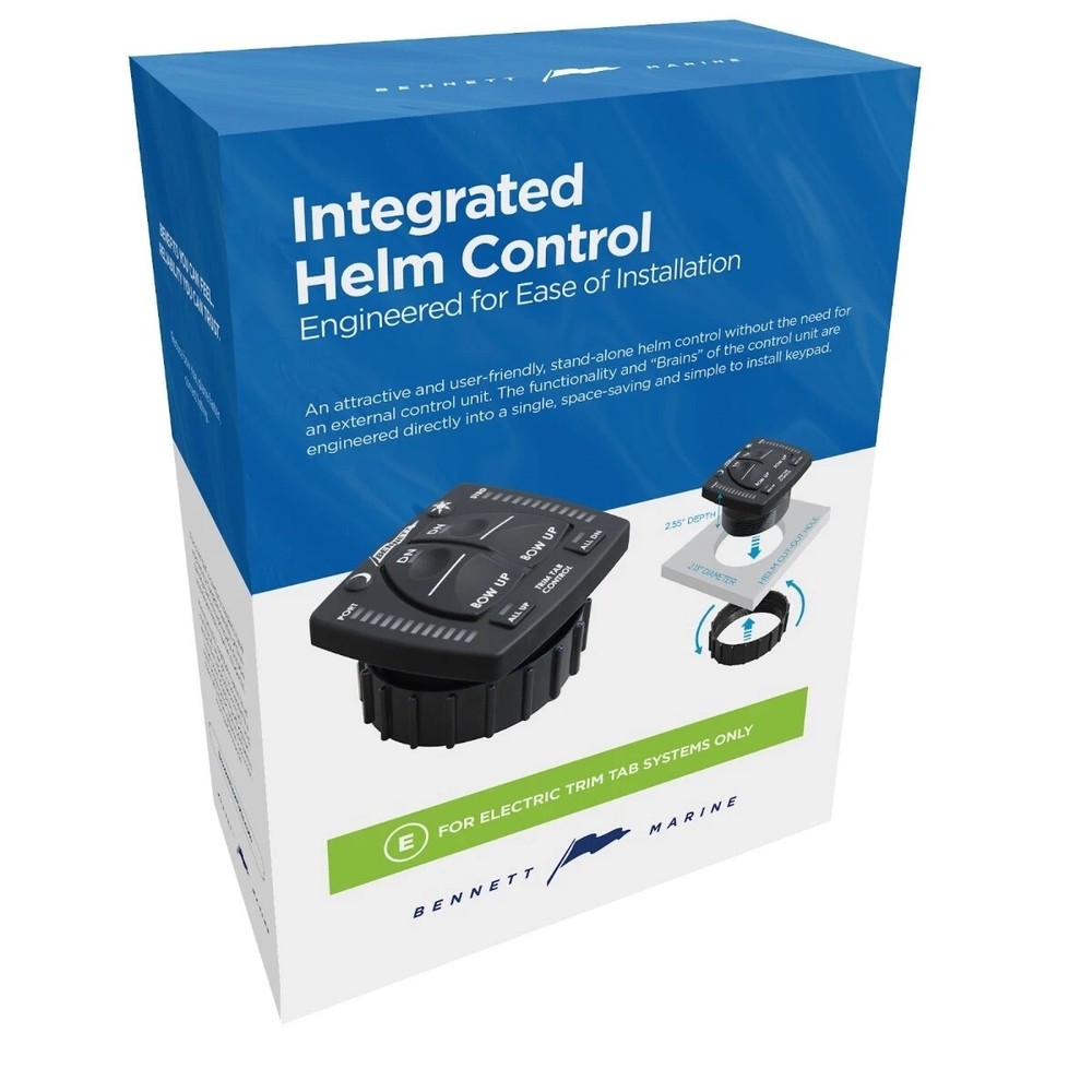 Bennett OBI9000-E Bolt Electric Integrated Trim Tab Control with LED Indicator