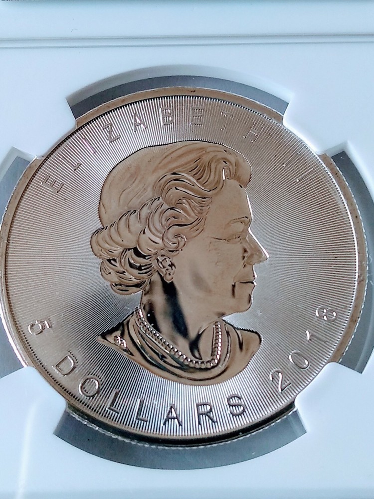2018 Canada Maple Leaf lncuse Design NGC MS70 Early Release