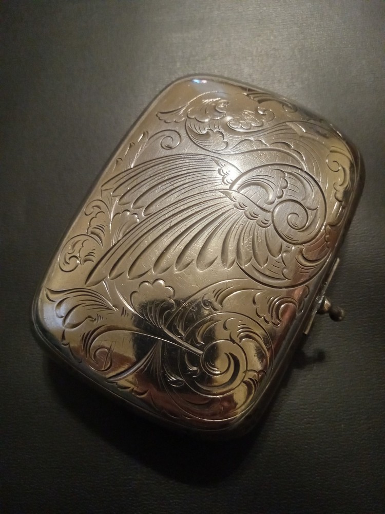 Antique Derby Silver Co Silverplated Soap Case