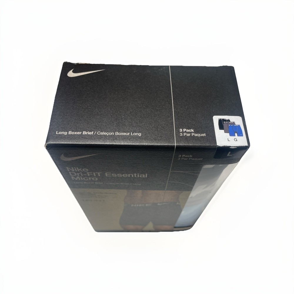 Nike Dri - Fit Essential Micro LONG BOXER BRIEF Size L