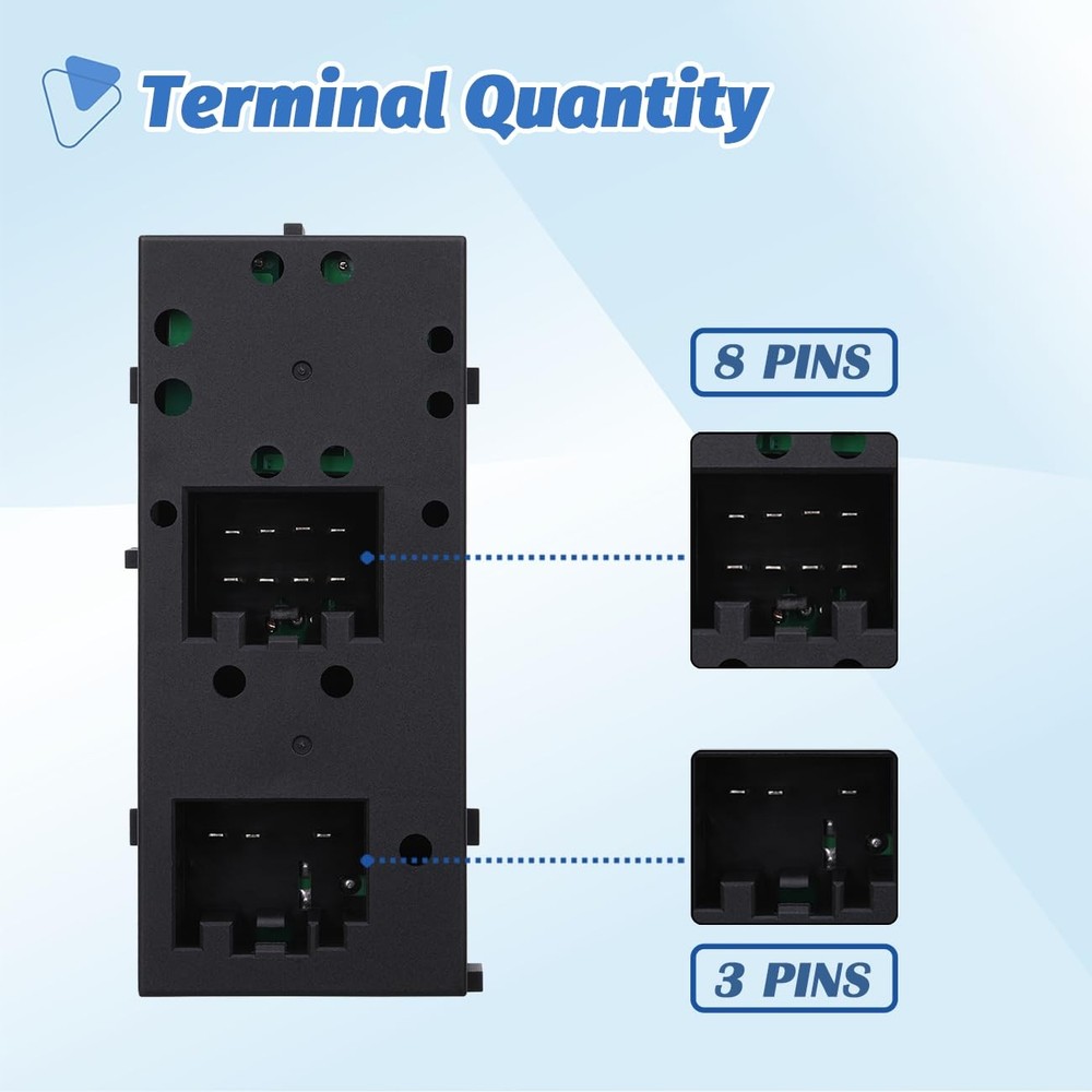 AiYiGu Power Window Control Switch Master Door Button Compatible with...