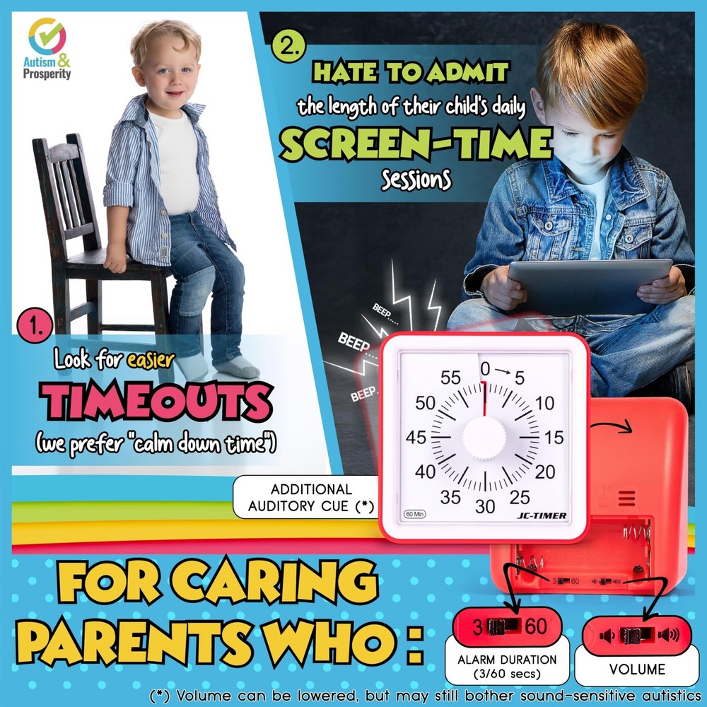 Autism Daily Visual Schedule & Timer for Kids Learning & Special Education