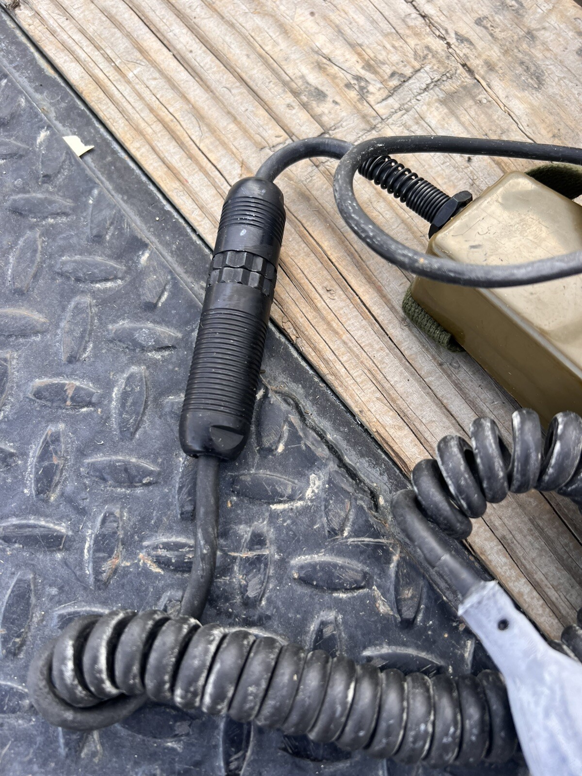 VINTAGE NOS ASTRCOM MILITARY HEADSET H-161F/GR PILOTS GEAR