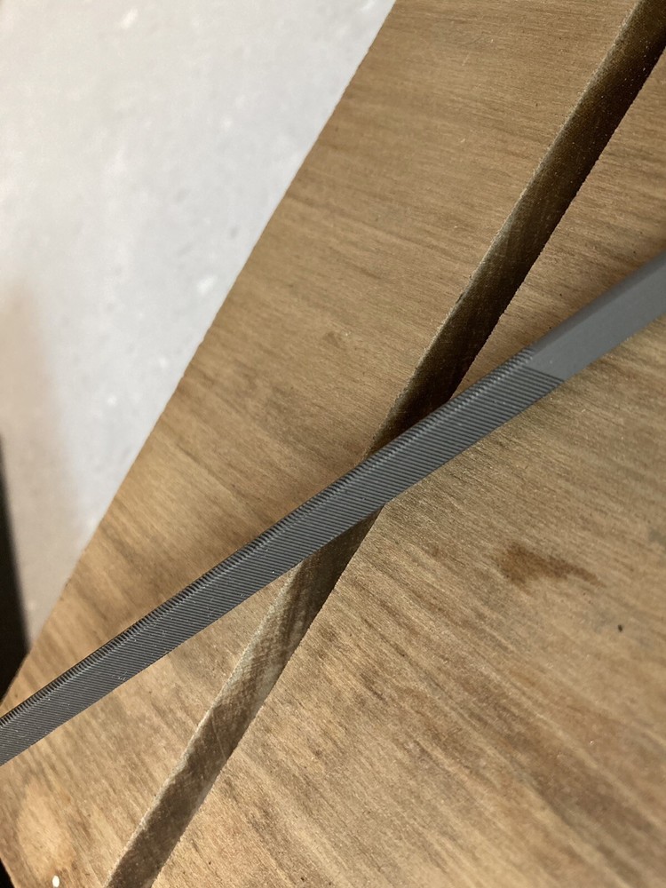 Vallorbe triangle/three square file for square ground chain filing - 2276