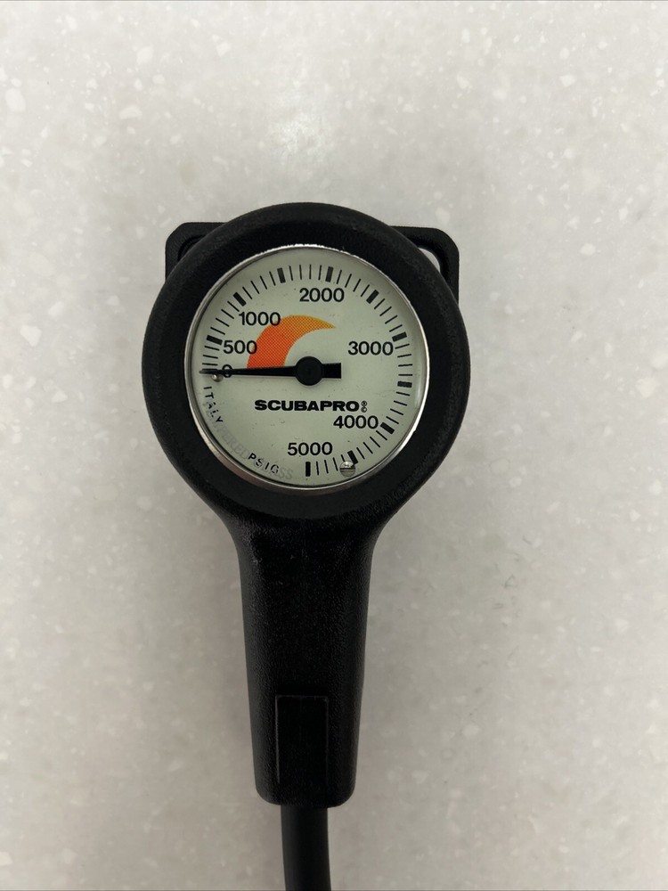 ScubaPro Single case Pressure Gauge, Imperial PSI