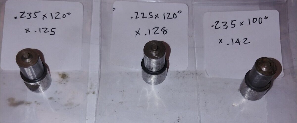 CE Tool Form down Master Holder + 9 countersinks for Strippit 1-1/4" Thin