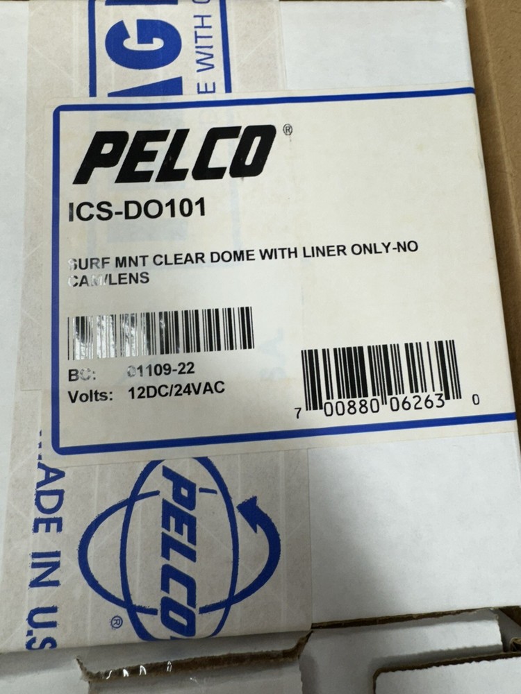 Pelco ICS101-CRV3A Camclosure Integrated Camera System OPEN BOX NEW