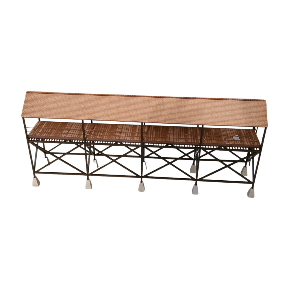 O Scale 17" Icing Platform Extension Kit – 1:48 Wood Structure Kit