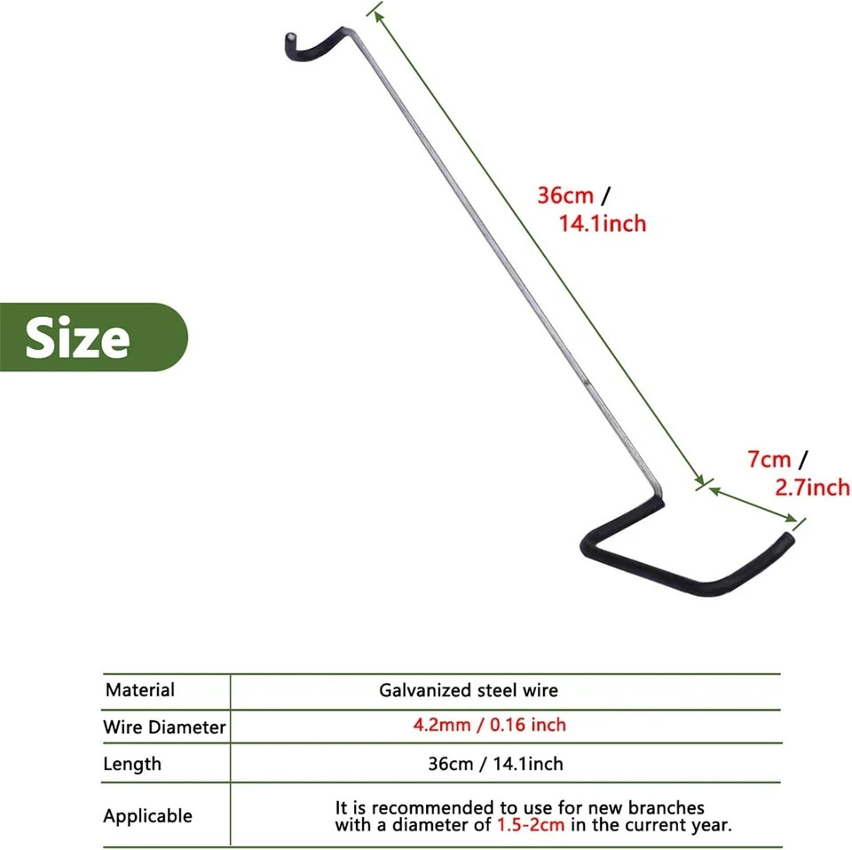 Fruit Tree Limb Spreader 10pcs14inch Branch PullerNew Fruit Branch Spreader P...