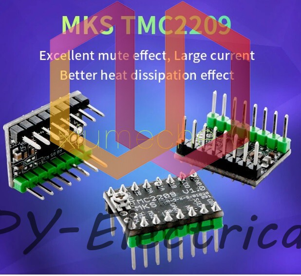 NEW MKS TMC2209 3D Printer Stepper Motor Dirve StepStick UART Replace TMC2208