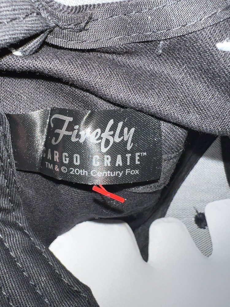 Firefly Logo Cargo Crate Snap-Back Cap New