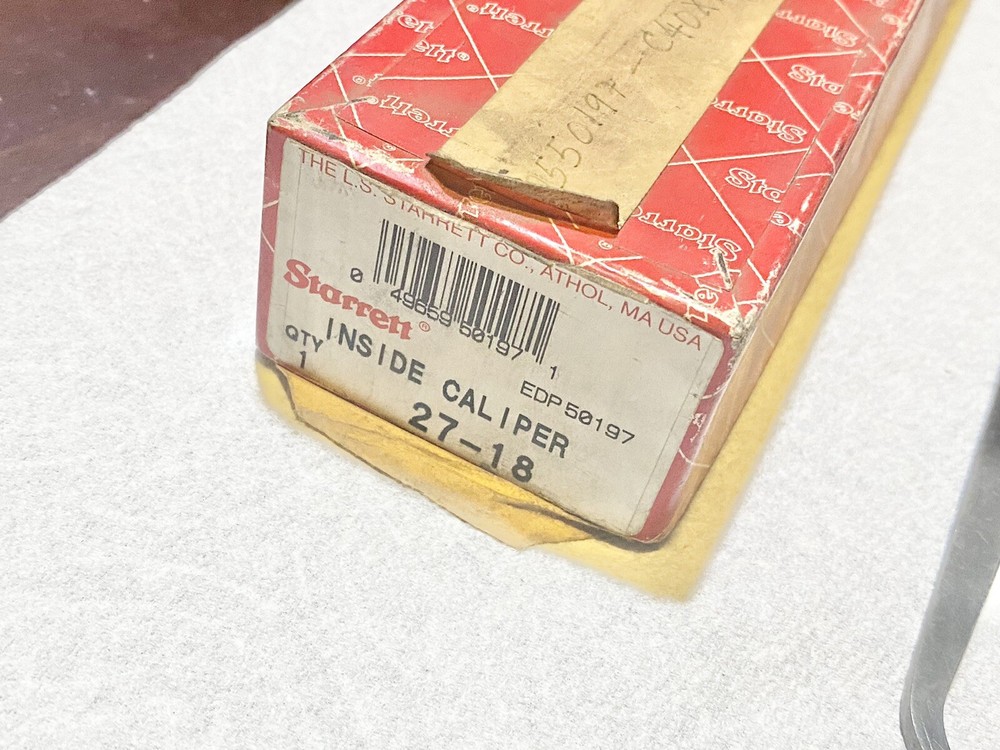 STARRETT INSIDE CALIPER No. 27-18