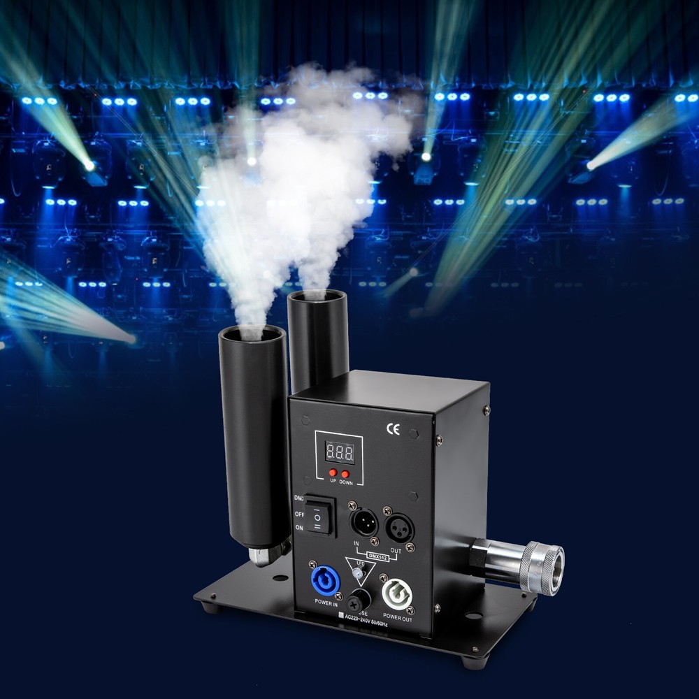 Double Head Magic Effect Co2 Jet Dmx Machine 2 Channel Gas Column Smoke Machine