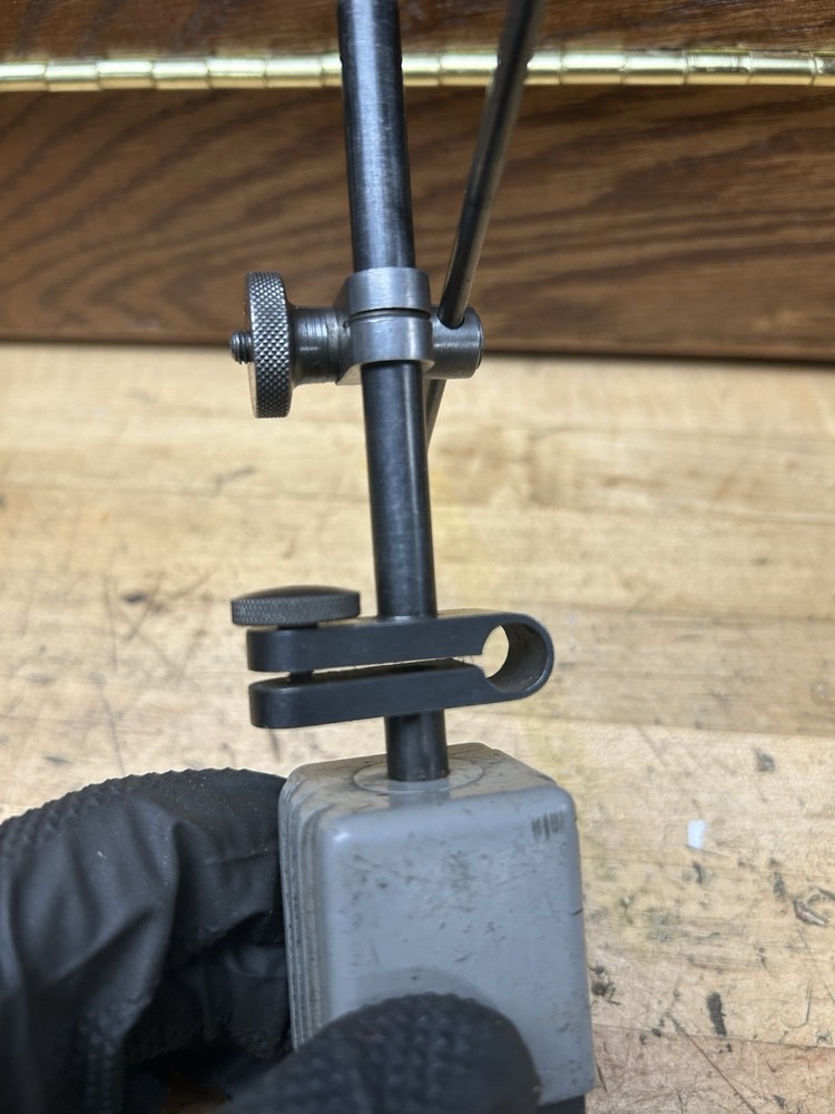 VINTAGE LUFKIN MITI-MITE MAGNETIC INDICATOR HOLDER