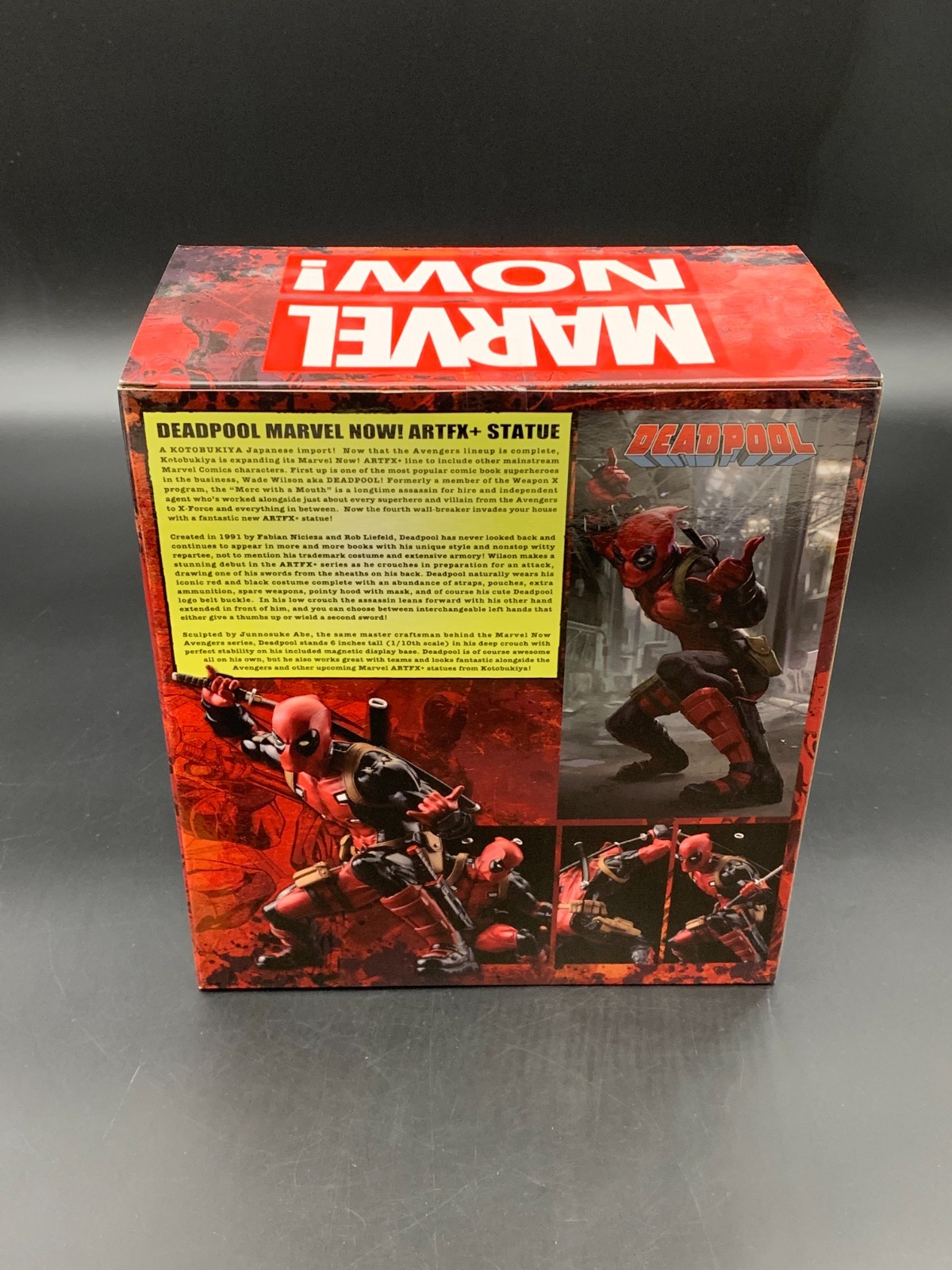 Kotobukiya Deadpool Marvel Now ArtFX+ Statue 1/10 Scale