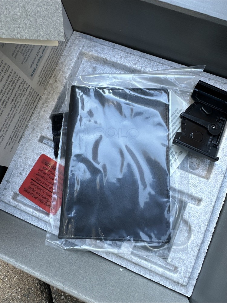 Escort Solo Radar Detector