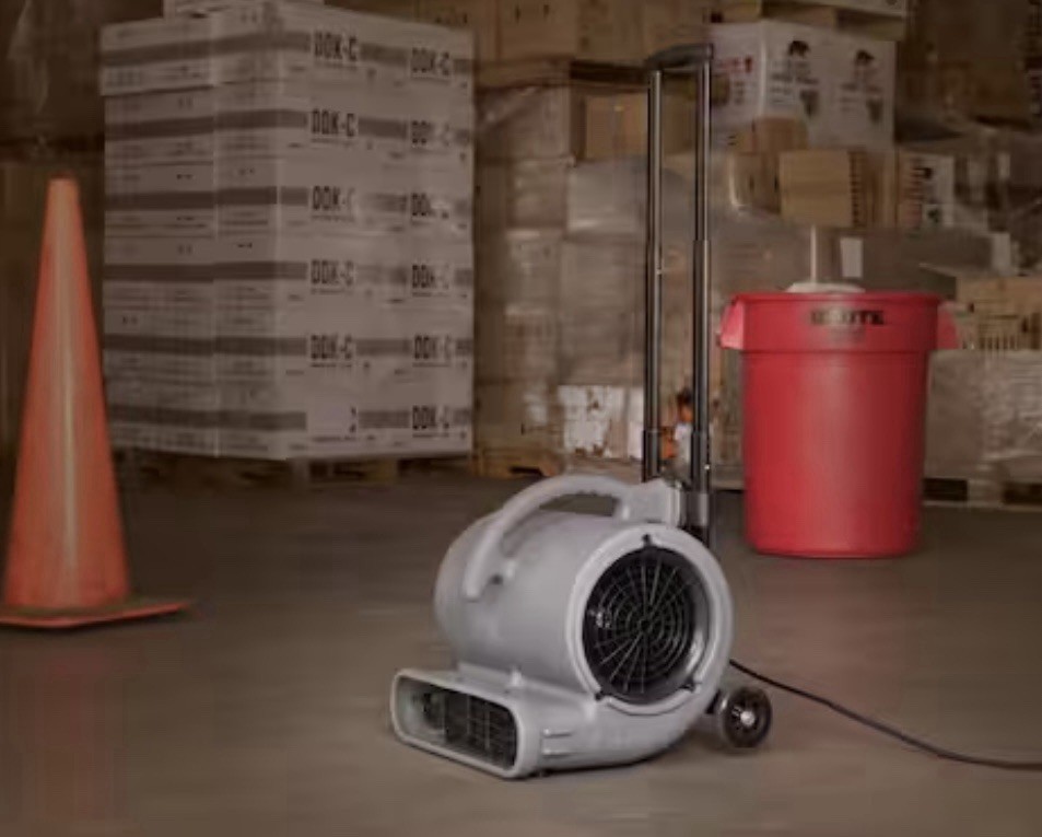 B-Air 1/2HP Air Mover/blower - Gray