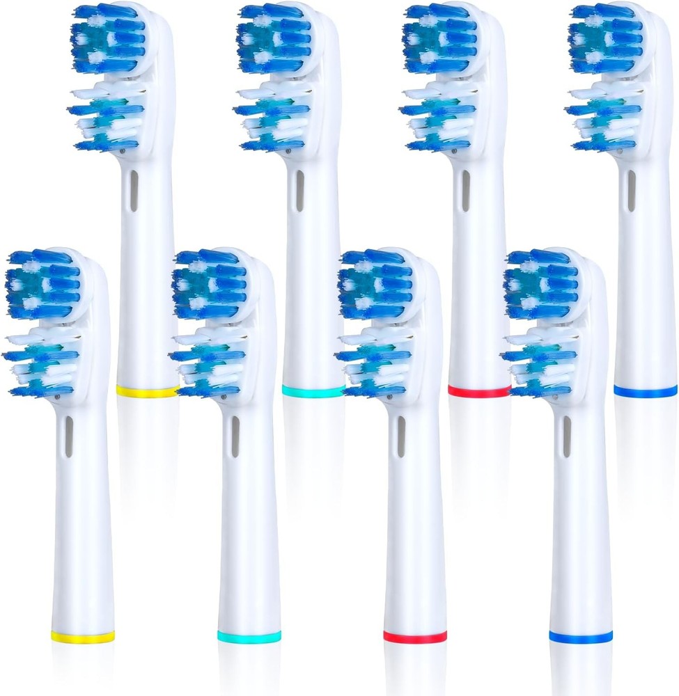 Replacement Brush Heads Compatible with Oral B- Double Clean Design, Double Clea