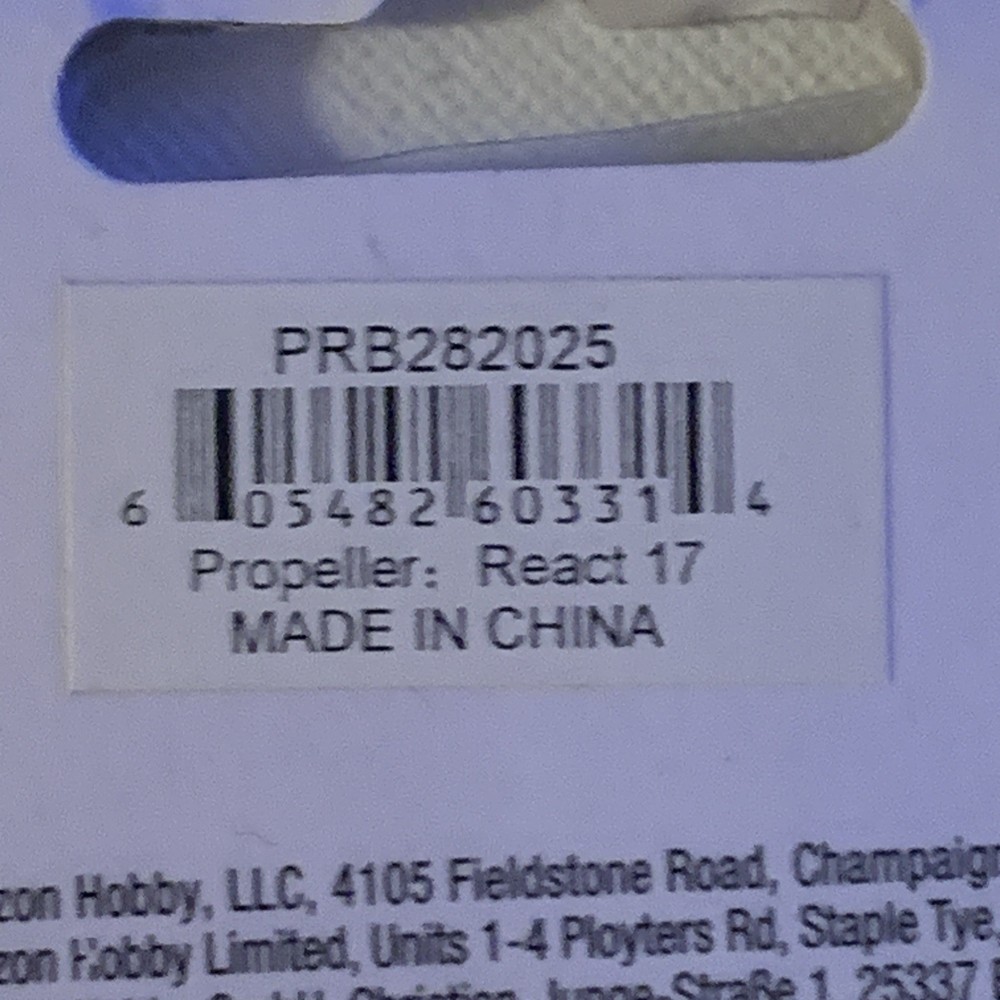 ProBoat Propeller React 17 PRB282025 NEW