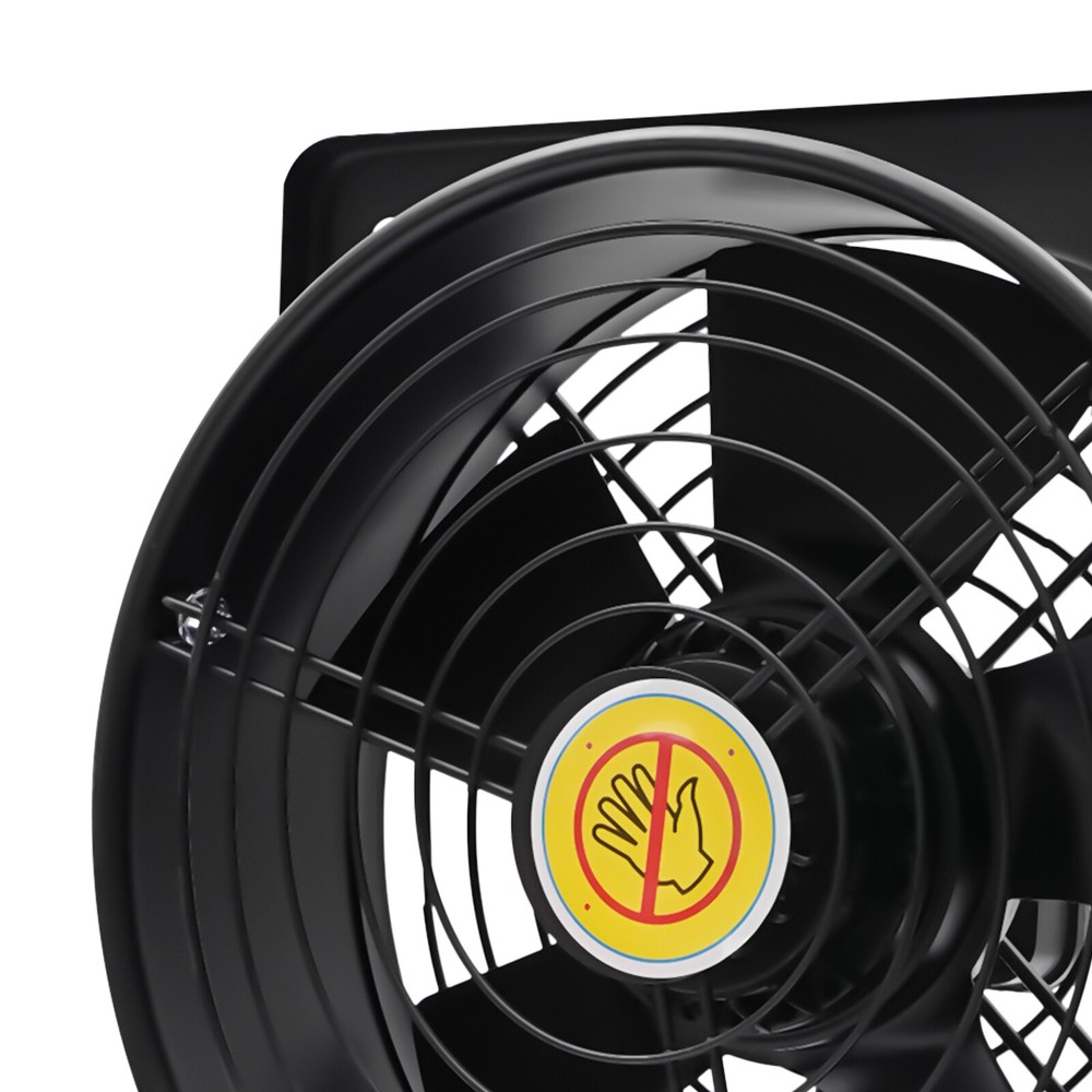 Extractor Fan Ventilation Wall-Mounted Crawl Space Basement Garage Attic 110V