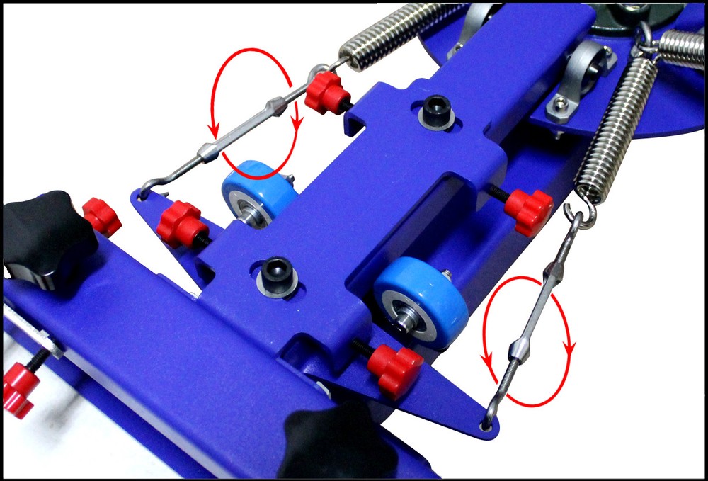 4 Color 1 Station Screen Printing Machine Micro Registration Press Printer