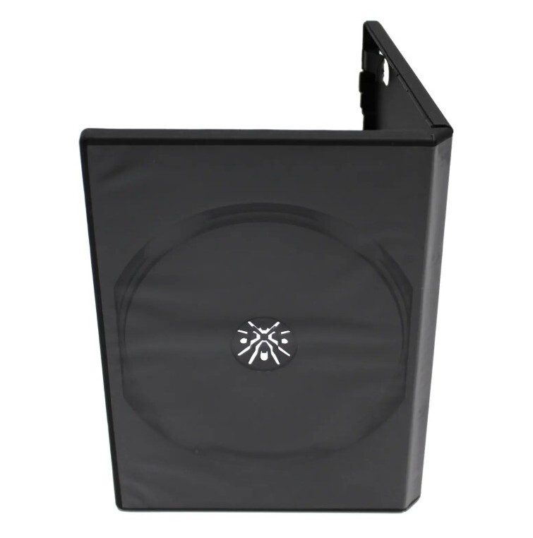Standard Black DVD 1-disc Replacement Case Movie Storage Shell Case Ps2