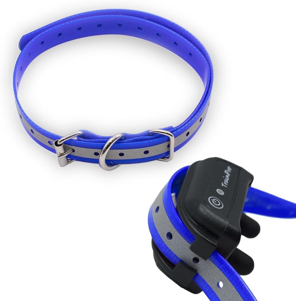 27.5"x3/4" Replacement Dog Collar Strap Double Buckle Universal