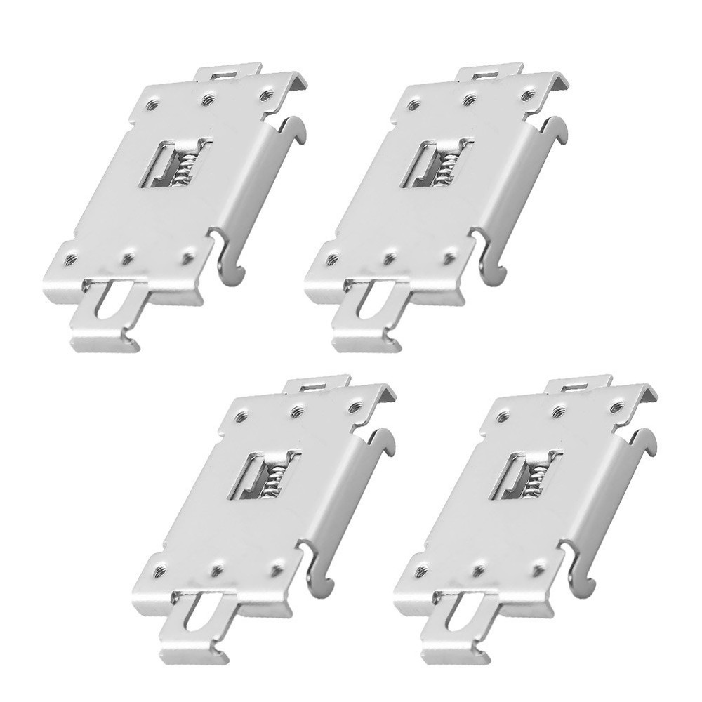 For 35 mm DIN Rail Fixed Clamp Mounting Bracket for Semiconductor Relays
