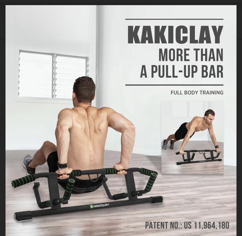2026 Upgrade Multi-Grip Pull Up Bar with Smart Larger Hooks Technology - USA ...