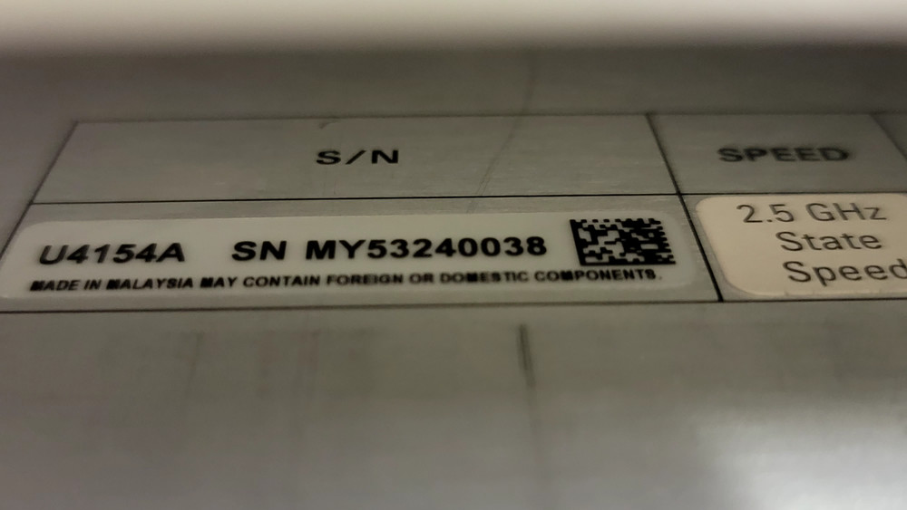 Keysight M9502 AXIe Chassis With (2) Modules: (1) M9536A Controller, (1) U4154A
