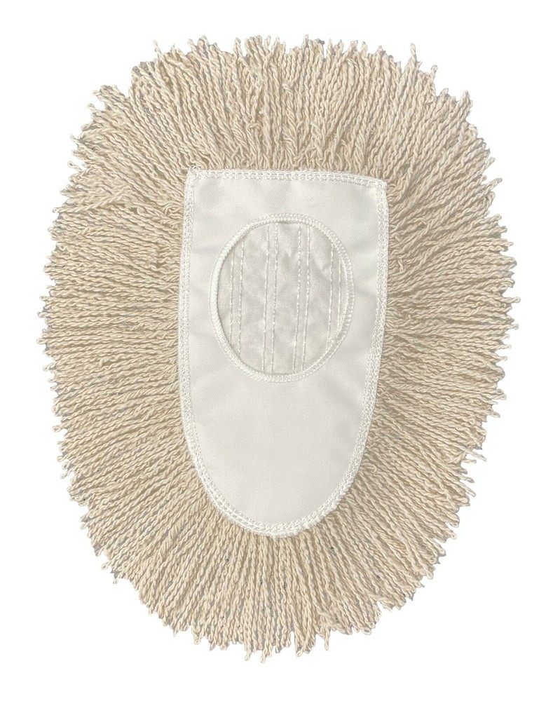 Triangle Dust Mop Heads-6 Pack-White
