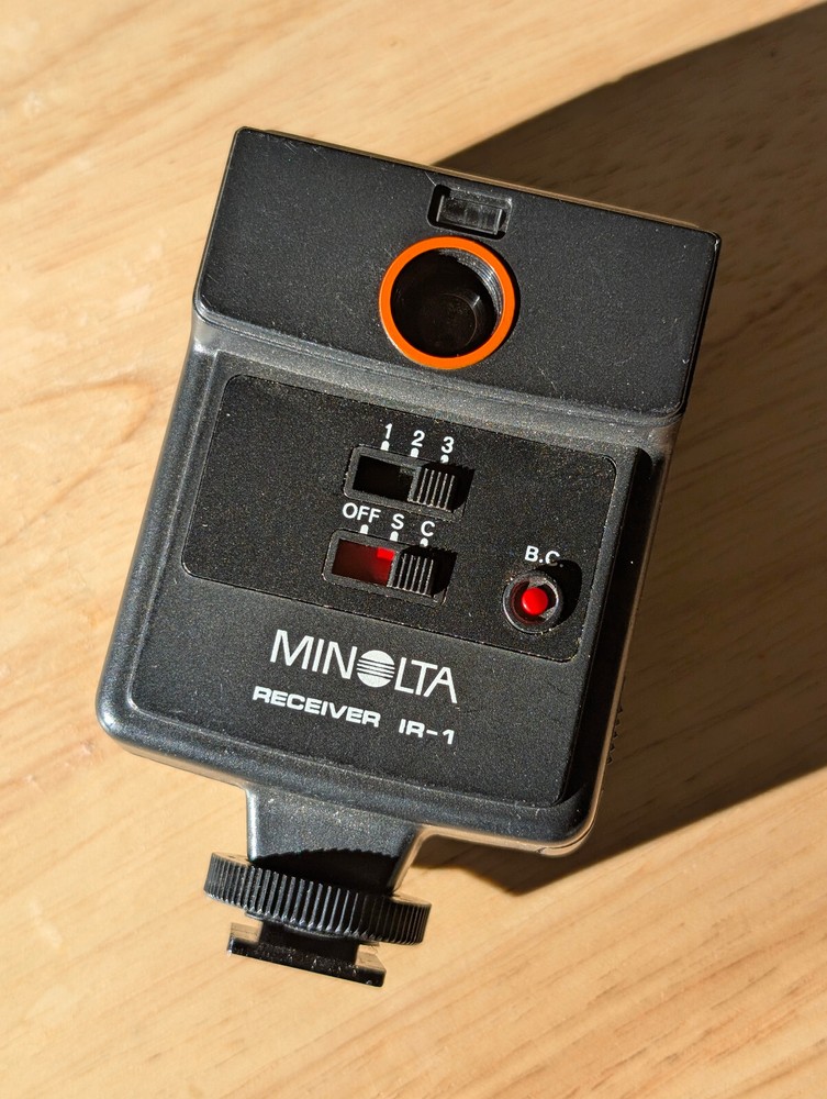 Minolta Receiver IR-1 only.