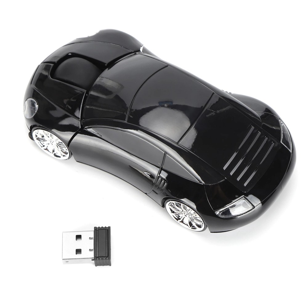 Computer Mouse Laptop Mouse Smart CarShaped Portable 2.4G Cordless Mouse with US