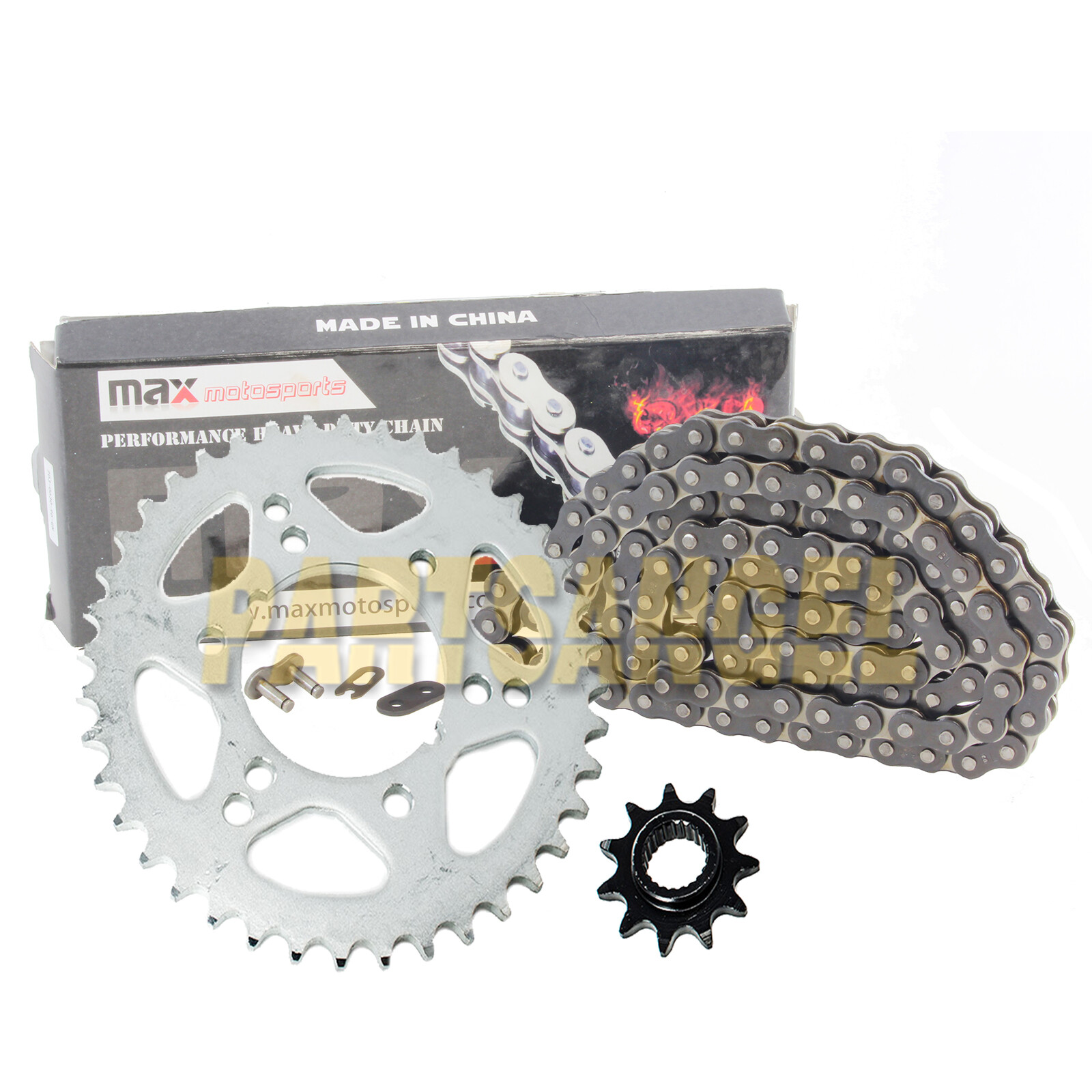 Black Drive Chain Sprocket Kit  For Polaris 330 Trail Boss 2x4 2003-2010 2004 06