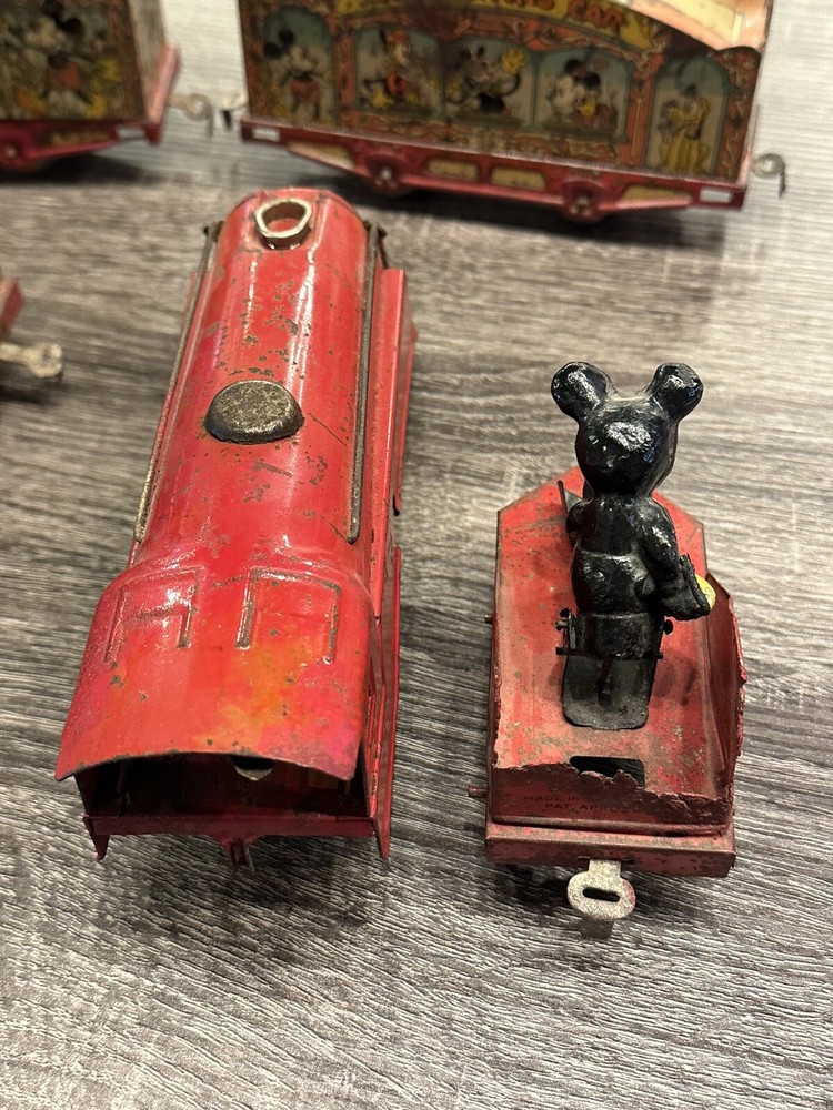 Original 1935 Lionel Mickey Mouse Disney Circus Train Set