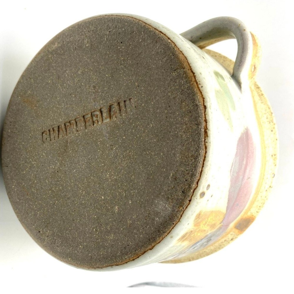 Chamberlain Stoneware Handled Bread baker Casserole Studio pottery