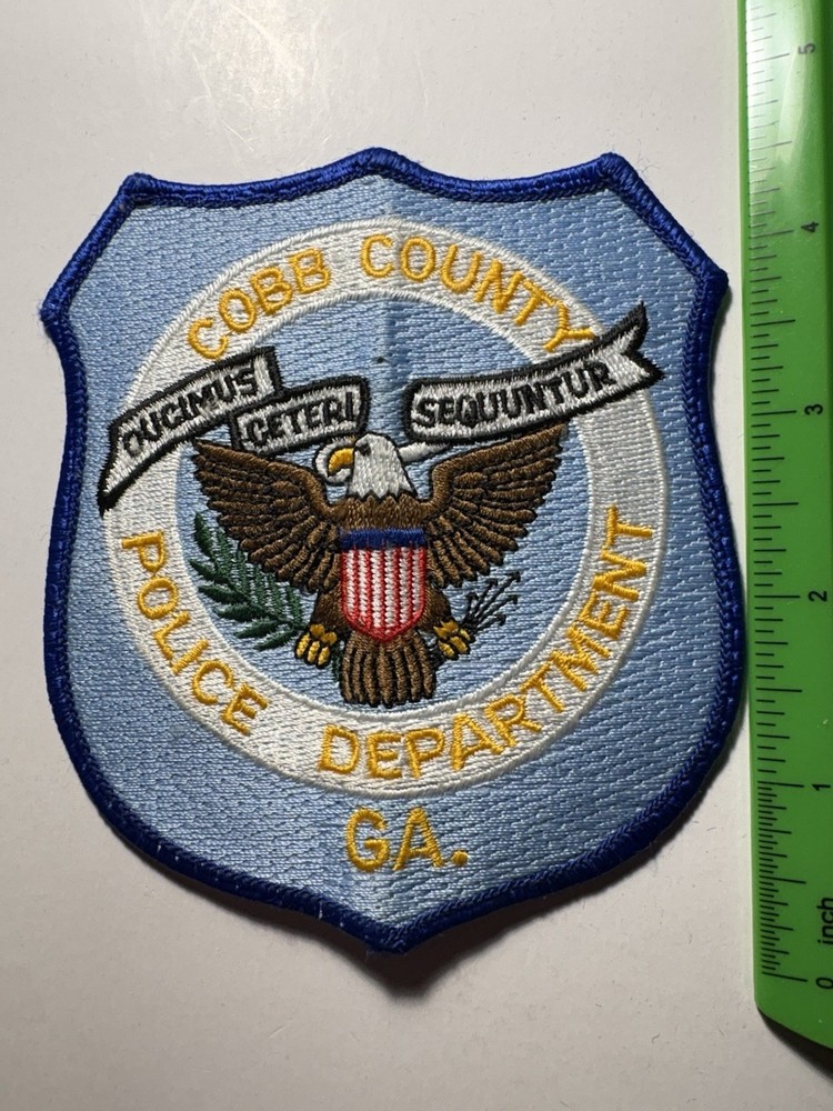 Cobb County Georgia Police Patch