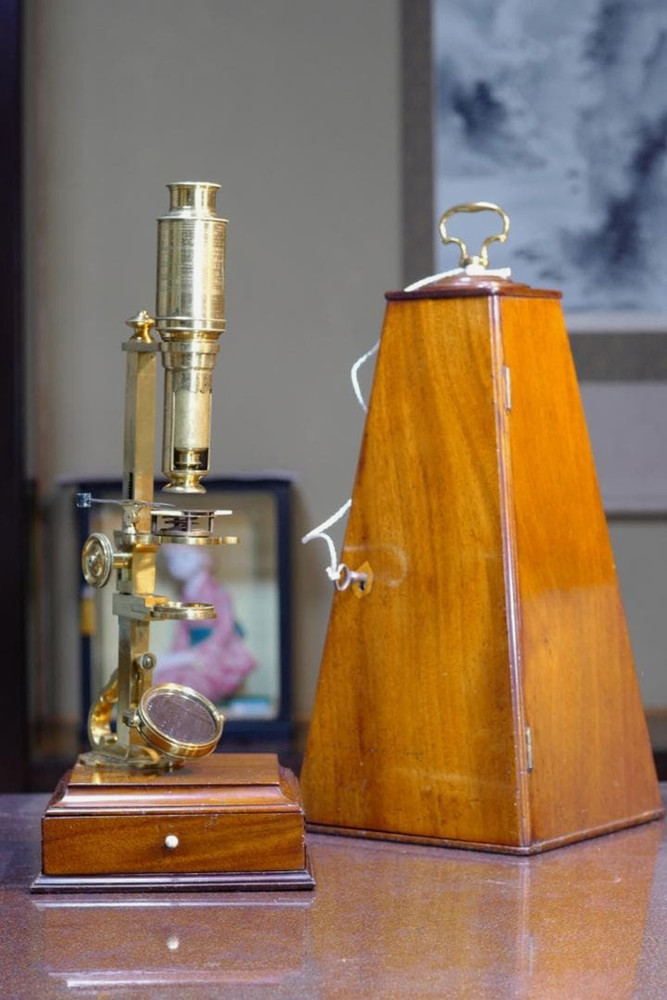 Antique Microscope No.32 John Richardson Cuff-Type Microscope c.1804–1809