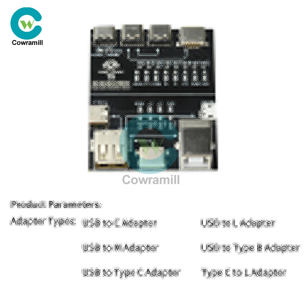 T5 Multifunctional Interface Cable Detection Module Data Cable abnormal testing